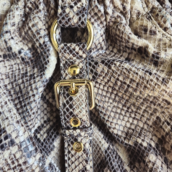 Michael Kors Snakeskine Purse - Picture 6 of 12